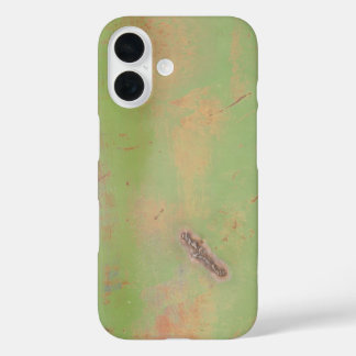 Grunge Green Metal Weld Photograph iPhone 16 Case