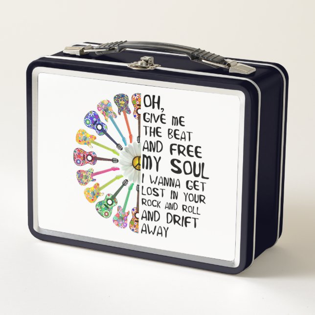 Grunge & Grub Metal Lunch Box (Front)