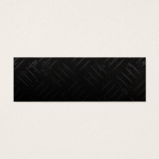 Grunge Hazard Stripes Diamond Plate (Front)