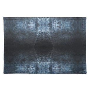 Grunge Industrial Metal Abstract Cloth Placemat