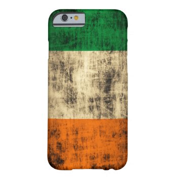 Grunge Irish Flag Barely There Iphone 6 Case by clonecire at Zazzle