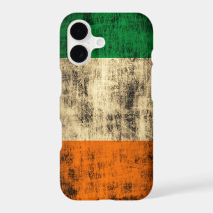 Grunge Irish Flag iPhone 17 Case