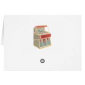 Grunge Jukebox Cards (Back Horizontal)