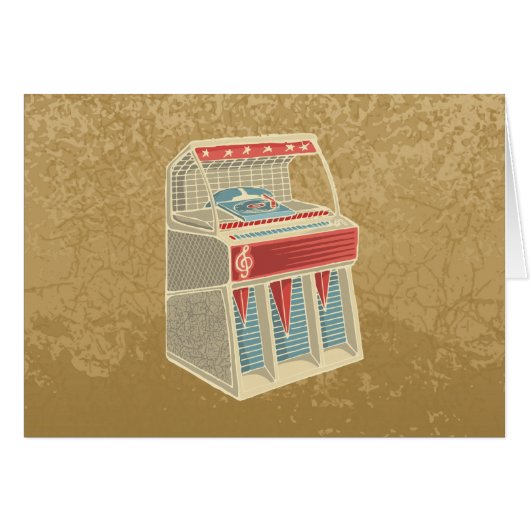 Grunge Jukebox Cards (Front Horizontal)