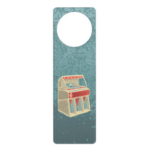 Grunge Jukebox Door Hanger