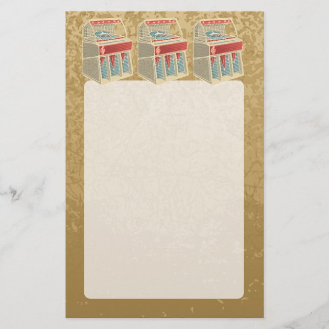 Grunge Jukebox Flyer (Front)