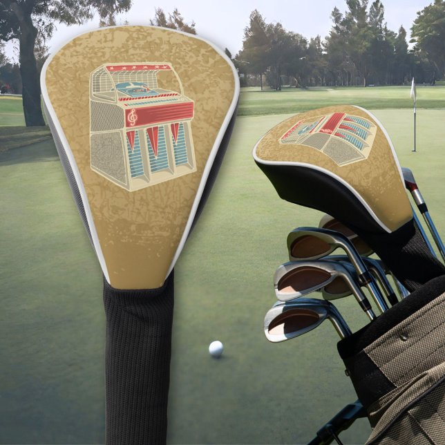 Grunge Jukebox Golf Head Cover (Creator Uploaded)
