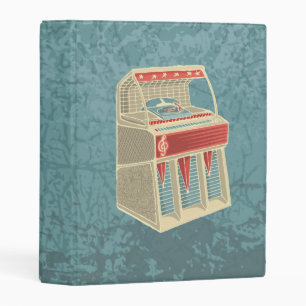 Grunge Jukebox Mini Binder