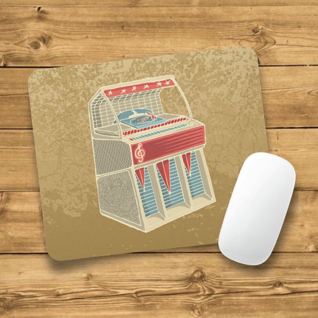 Grunge Jukebox Mouse Pad (Creator Uploaded)