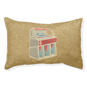 Grunge Jukebox Pet Bed