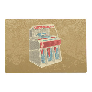 Grunge Jukebox Placemat