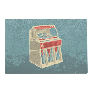 Grunge Jukebox Placemat