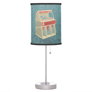 Grunge Jukebox Table Lamp