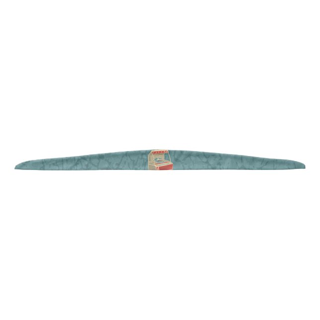 Grunge Jukebox Tie Headband (Front)