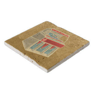 Grunge Jukebox Trivet