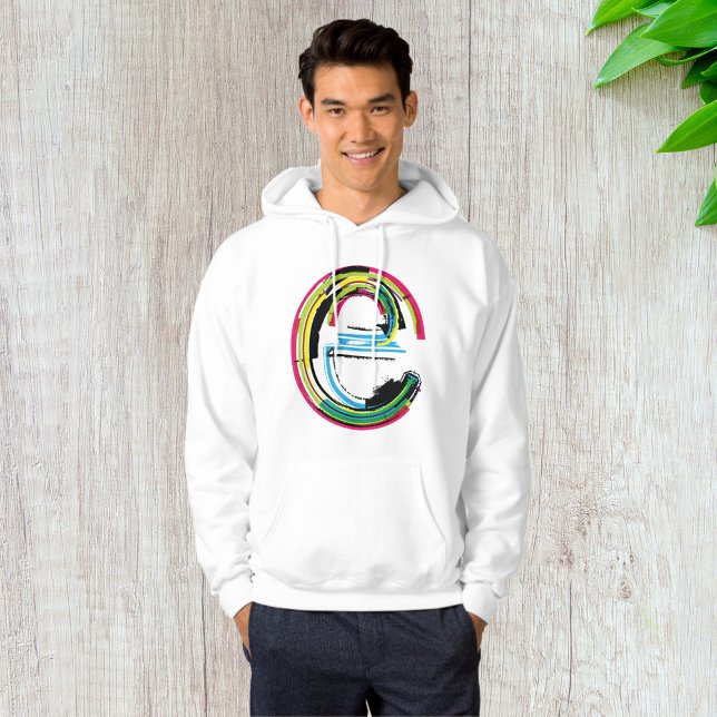 Grunge Letter E Hoodie (Creator Uploaded)