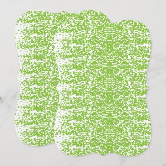 Grunge Lime Green Texture (Front/Back)