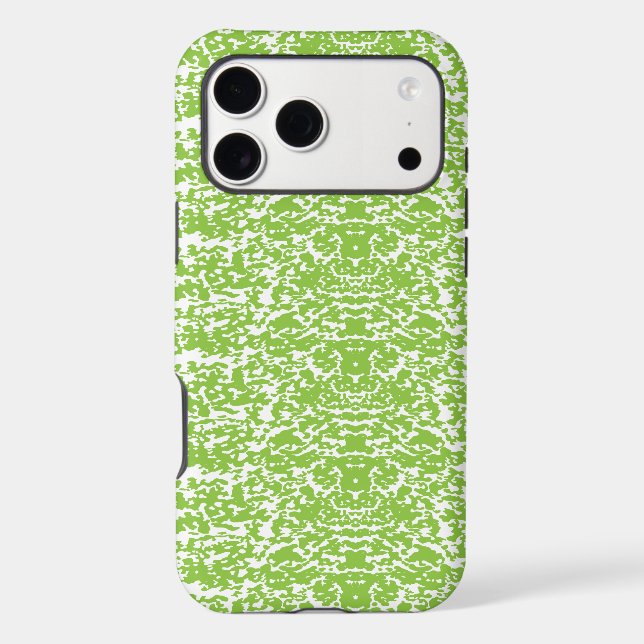 Grunge Lime Green Texture Iphone Case (Back)