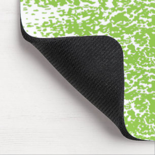Grunge Lime Green Texture Mouse Pad