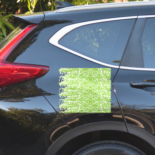 Grunge Lime Green Texture Sticker