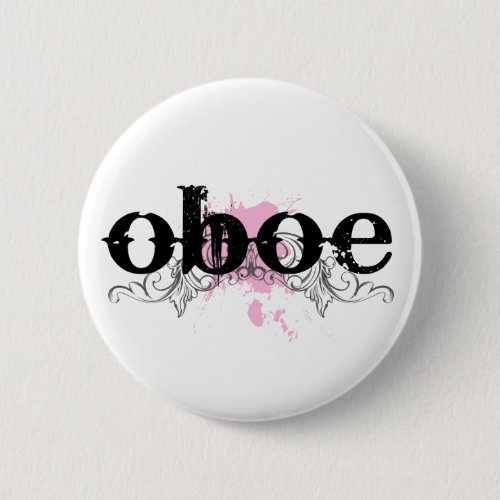 Grunge look Oboe Button