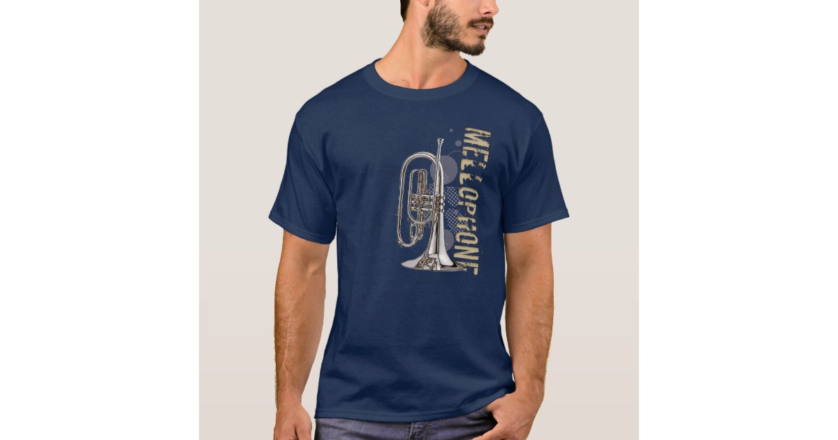 Grunge Mellophone TShirt Zazzle