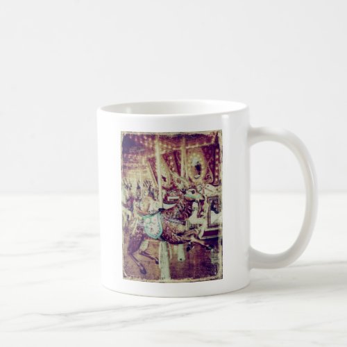 Grunge Merry_Go_Round Goat Coffee Mug