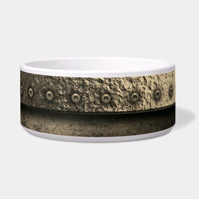grunge metal image bowl (Front)