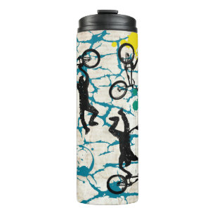 Grunge Mountain Bike Dirt Bike BMX Thermal Tumbler