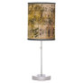 Grunge Music Floral Eco-Dye  Table Lamp