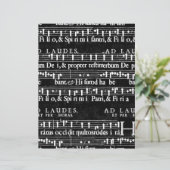 grunge music notes (Standing Front)