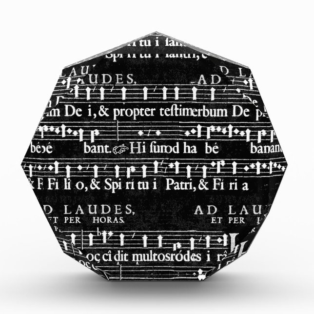 grunge music notes award (Front)