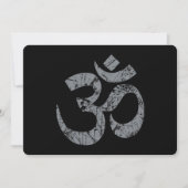 Grunge OM Symbol Spirituality Yoga (Front)