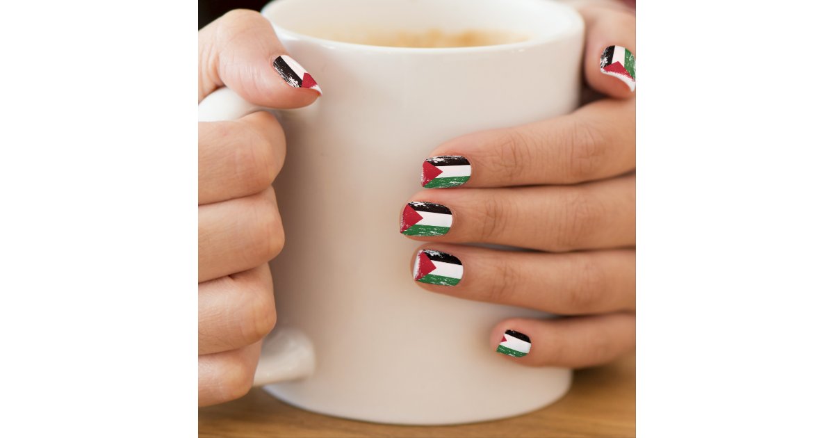 grunge-palestine-flag-minx-nail-art-zazzle