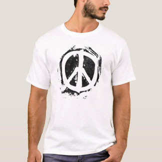 Grunge Peace Symbol T-Shirt