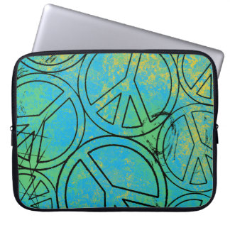 GRUNGE PEACES Laptop Sleeve