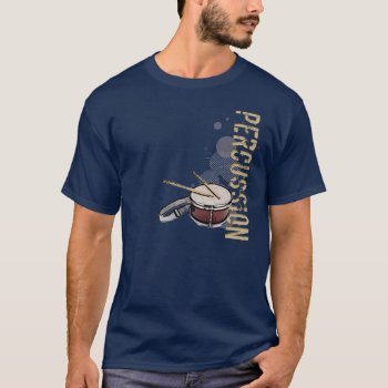 Grunge Percussion T-shirt by OffRecord at Zazzle