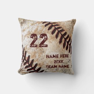 Grunge Personalized Baseball Gifts for Players