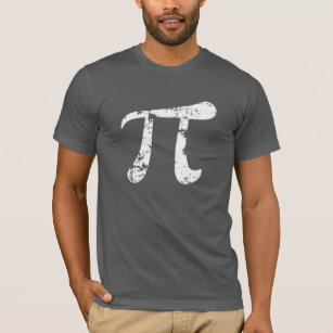 Grunge Pi Symbol T-Shirt