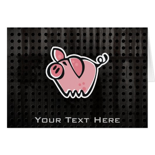 Grunge Pig (Front Horizontal)