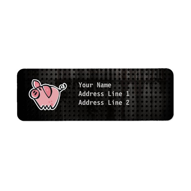Grunge Pig Label (Front)