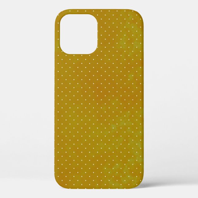 Grunge polka dot: watercolor background Case-Mate iPhone case (Back)