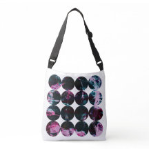 Grunge polka dots.