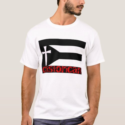 Grunge Puerto Rican Flag Christian Cristo Distress T_Shirt