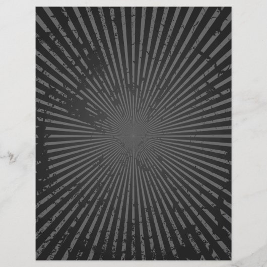 Grunge Radial Pattern: Custom Template (Front)