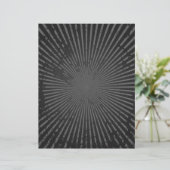 Grunge Radial Pattern: Custom Template (Standing Front)