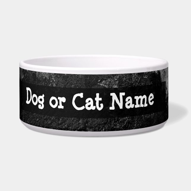 Grunge Radioactive Symbol Bowl (Left)