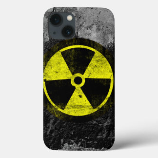 Grunge Radioactive Symbol iPhone 13 Case