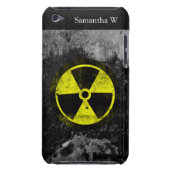 Grunge Radioactive Symbol Case-Mate iPod Touch Case (Back)