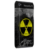 Grunge Radioactive Symbol Case-Mate iPod Touch Case (Back/Right)